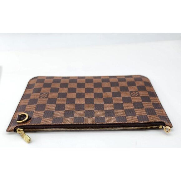 Louis Vuitton Neverfull GM Pochette in Damier Ebene | Good Condition - Picture 3 of 6